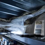 Buée sur isolation sous bac acier : condensation toiture