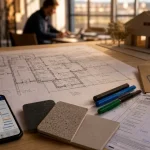 Constructeur maison Valence : plan et accompagnement chantier en agence