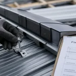 Accessoires pour bac acier : vis auto-perceuse à rondelle EPDM sur tôle nervurée