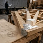 Charpente fermette en kit prix, atelier bois et transport