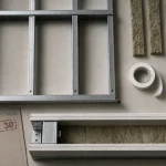 Cloison isolante placo : coupe acoustique et EI 30