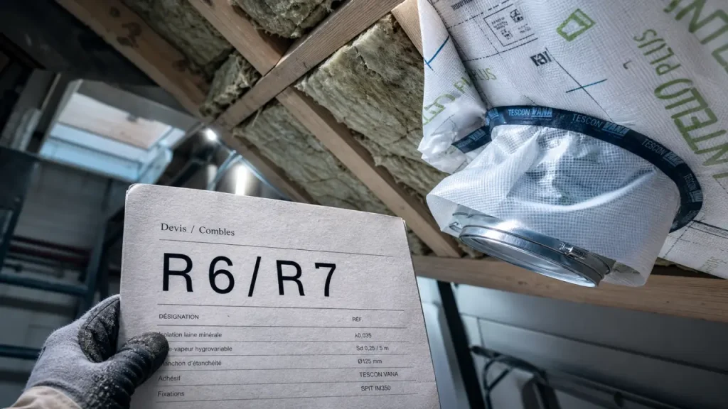 R 6 ou R 7 : la norme d’isolation toiture selon les combles et la toiture-terrasse