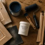 Renover une cuisine en bois : ponçage et peinture pour moderniser sans remplacer