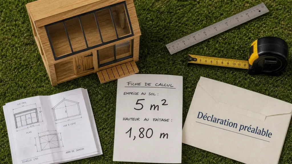 Taxe d aménagement abri de jardin : 5 m² et 1,80 m