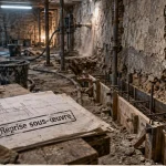 Reprise sous oeuvre fondations : mur fissuré et semelle élargie en cave